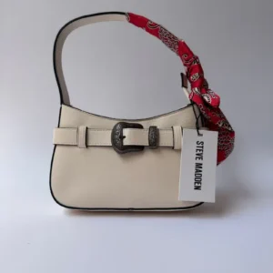 STEVE MADDEN BORLANA SHOULDER BAG BEIGE