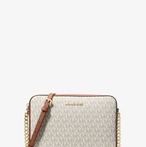 Michael Kors Jet Set Travel Large Printed Logo Croossbody Bag