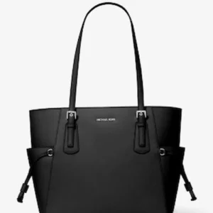 MICHAEL KORS VOYAGER LARGE SAFFIANO LEATHER TOTE BAG